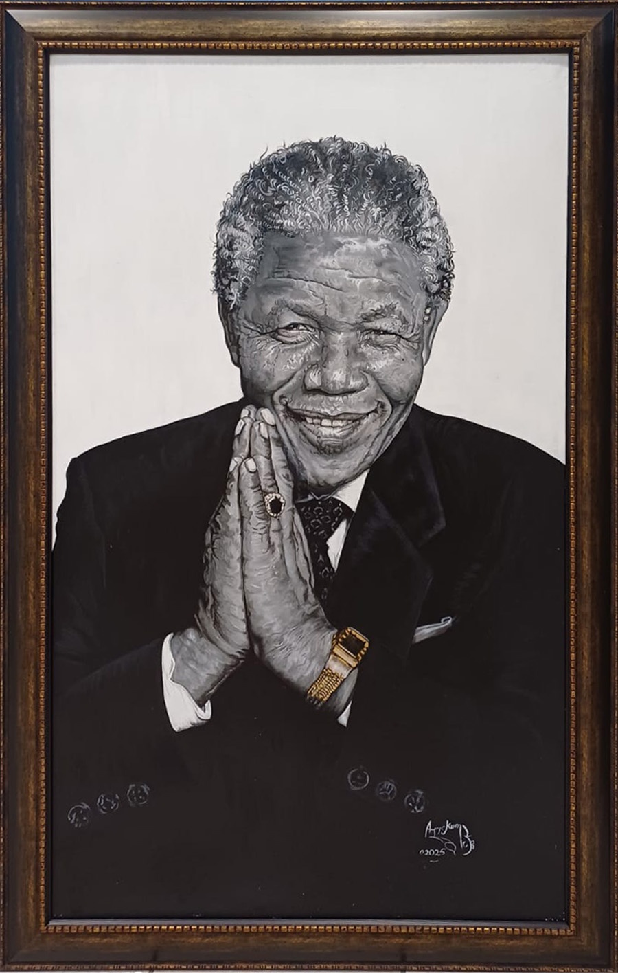 Nelson Mandela: Radiance of Hope by Michael Agyekum
